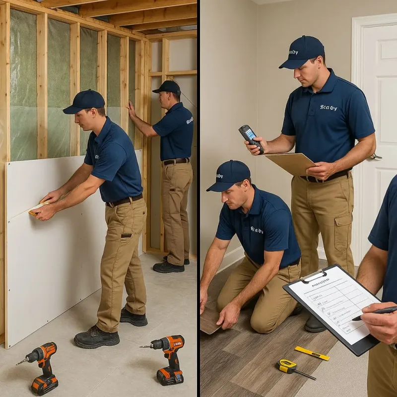 Repairs and Reconstruction process in Fallbrook, CA